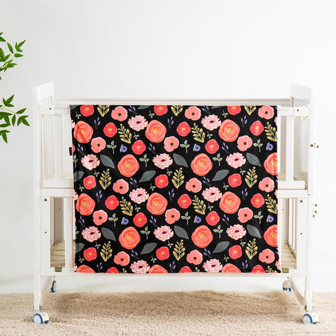 Baby Blanket for Boys Girls, Super Soft Fluffy Warm Lightweight Receiving Blankets, Double Layer with Dotted Backing