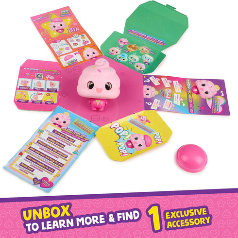 My Squishy Little Ice Cream – Interactive Doll Collectible with Accessories – Issa