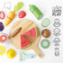 Le Toy Van Wooden Chopping Board and Super Food Set for Pretend Play - Suitable for Boys & Girls 24+ Months