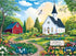 Nitktaia 300 Piece Puzzles for Adults,Holy Little White Chapel Puzzle for Adults Kids