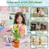 JAKCJFII 120 Adjust Volume Dancing Talking Cactus Baby Toy Singing Mimicking Recording Toys Repeats What You Say, Comes