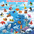VEMBAP 34 Packs 6+ Party Favors for Kids, Ocean Animal Building Blocks for Goodie Bags Stuffers Classroom Prizes