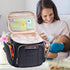 Pack 6 9 SFYBYHEART Breastmilk Cooler Travel Bag with Ice for Baby Bottles Up to Ounce - Insulated Bottle bag