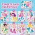 24 Sheets Mermaid Stickers Make Your Own Mermaid Stickers Party Favors Make A Mermaid Stickers Mermaid Make A Face Stickers for Kids Party Favors,Classroom Rewards,Mermaid Themed Art Craft Supplies by DUJAA
