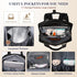 Backpack Pad,17 Diaper Bag Travel Baby Bag with Changing Pockets,Insulated Pockets,USB Charging Port,Baby Shower
