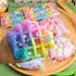 YALARY 4 Pack Cake Soft Squishy - Squishies, Squeeze, Perfect for Stress Relief - Sensory, Fidget Play Food Squishy