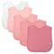 HonestBaby Multipack Reversible 4-in-1 Bibs Absorbent Terry and Knit 100% Organic Cotton