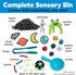 3-5+, 10.25 14.5 4.75 inches Creativity for Kids Sensory Bin: Outer Space Toys - Preschool and Toddler Sensory Toys