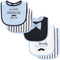 Hudson Baby Unisex Baby Cotton Terry Bib and Burp Cloth Set, Seriously Awesome, One Size by Hudson Baby