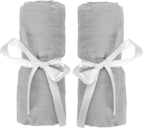 Newton Baby Fitted Sheets for Bassinet & Bedside Sleeper, Essential Bassinet (2-Pack)