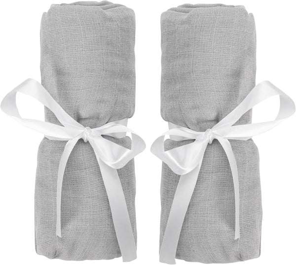 Newton Baby Fitted Sheets for Bassinet & Bedside Sleeper, Essential Bassinet (2-Pack)