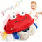 Baby Toys 18 Months - Crawling Crab Tummy Time Toy with Musical
