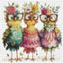 BBOLDIN 1000 Funny Chicken Puzzles for Adults Pieces, Cute Bird Flower Jigsaw Puzzles, Beautiful Animal Art Puzzles