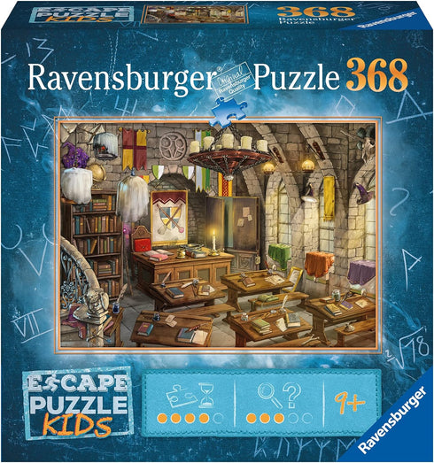 Ravensburger Kids Wizard School Escape - Magical Mystery Jigsaw Puzzle, Ideal Gift for Children Aged 9 Years and Up