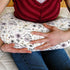 Summer Watercolor Antique Floral Baby Nursing Pillow Covers for Boy Girl Spring Garden Flowers Nursing Pillow