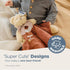 Bearington Collection Touchdown Snuggler Plush Football Lovey - 15-Inch Satin & Velour Baby Blanket