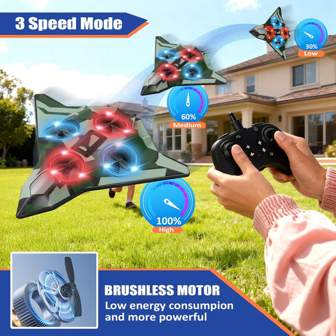 ZzzMgzzZ Foam Remote Control Airplane for Kids & Adults | Durable and Easy to Fly with Stable Flight, Perfect