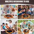1-6 16 Toidgy Players Shut The Box Dice Games, Wooden Board Table Math Game with Dice and Instructions, Classics Close