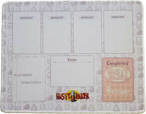 Hasty Baker Premium Playmat for Family Card Game, Suitable for 2-6 Players
