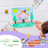 Lebze 12 Colors Toddler Crayons, Non-Toxic Silky Jumbo Washable Baby Coloring Tool, Safe Art School Supplies for Kids
