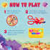 Educational Insights Ruby's Gem Quest Scissor Skills Game - Preschool Board Games, Sorting Toys for Ages 3+