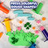 2 Set 6 2+ 6 Ready Learn Dough Extruders | of | for Ages | Press Dough into Different Shapes | Playdough Accessories