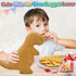 Dino Nugget Pillow for Birthday Gifts, Dinosaur Chicken Nuggets Plush Funny Gifts for Boys Girls, Cute Dinosaur Gifts