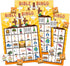 FLYAB Bible Bingo Game - Christian Bingo for Kids & Adults, 26 Players, Family Vacation Activities