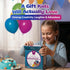 6-12 14 16 2 Pinwheel Crafts Rock Painting Kit for Kids Ages Rocks, Acrylic Paints (Glow & Metallic), Glitter Glues