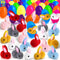 36 Pack Easter Eggs Fillers with Bunny Plush, Easter Basket Stuffers for