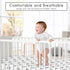Sweet Jojo Designs Fitted Baby Crib Sheets (Soccer Ball) for Boys or Girls, Infant Nursery, Toddler Room - Standard