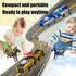 liluwushe 2-in-1 3-12 Collision Transformation Dinosaur Car Toy |Magnetic Cars Convertible Robot Toys|DinosaurToys