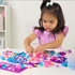 (3 Unicorn Sensory Dough Kit Jars) Non-Toxic Dough with Unicorn Cutters, Charms, Rainbow, Pom Poms, Diamonds, Gems