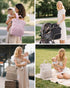 Backpack, Mommy LOVEVOOK Diaper Bag Baby Bag with Changing Station for Moms & Dads, Large Waterproof bag with Stroller