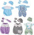 Baby Doll Clothes, 5 Set Knitted Outfit Accessories for 10-12 inch Baby Dolls, 12 inch Doll Clothes for Baby Alive Dolls
