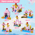 Noroapoo 80pcs 4-8-12,Magnetic 8-12 Magnetic Building Blocks for Kids Ages Building Tiles Constructions Toys,STEM Toys