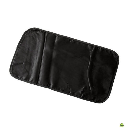 I Frogee Black Satin Diaper Changing Pad 20 x 11.5 Inch
