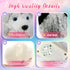 Athoinsu Light Up Husky Dog Stuffed Animal, Soft Glowing Plush Puppy Toy with Magic LED Night Lights, 8''