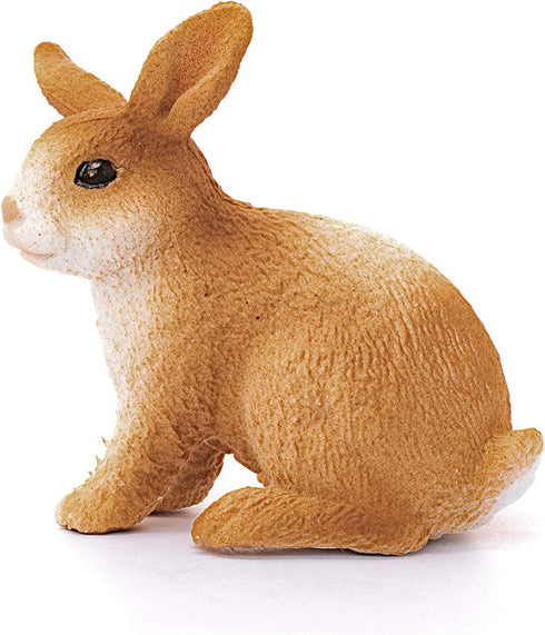 Schleich Farm World Bunny Rabbit Toy for Boys and Girls Ages 3 and Above