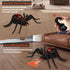 Pixibond Remote Control Spider Toy, Realistic RC Spider Electronic Animal Toy with LED Eyes & Wriggling Legs Electric