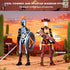 t13 Figure2-Pack 5.4 inchesAssembly 3D Dummy 13 13 Spartan and Cowboy Action Completed Printed Action Figure
