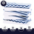 8 Pack 16 12 Inch Super Soft Baby Burp Cloths, Baby Washcloths, Ultra Absorbent Large Newborn Burping Cloth for Boy