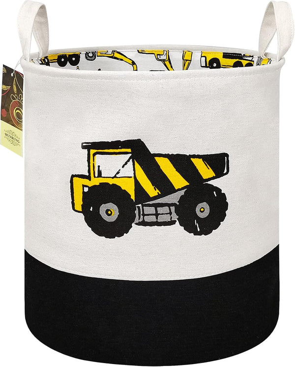 HUNRUNG Large Laundry Hamper, Cartoon Organizer Bin for Children Nursery, Toys, Laundry, Clothing, Gift Baskets