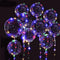Yongxiang 10 PACKS LED Bobo Balloons, Transparent Light Up Balloons with String Lights for Party Birthday Decorations