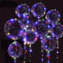 Yongxiang 10 PACKS LED Bobo Balloons, Transparent Light Up Balloons with String Lights for Party Birthday Decorations