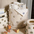 100% 13D 12H Pehr Pom Pom Basket, Bin (Blush) | Cotton Canvas Storage for Nursery, Playroom & Home | Decorative