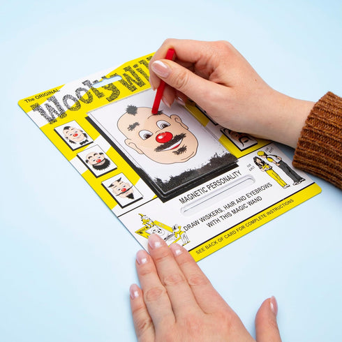 3+ Original Wooly Willy, Magnetic Personalities Drawing Kit, Arts and Crafts, Fidget Toys for Kids, Draw on Woolys