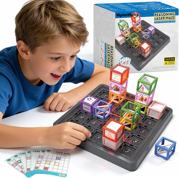 2026 New Laser Maze Reasoning Game, STEM Toys for Ages 8-13 with