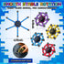 12PCS Transformable Fidget Spinners for Kids Adults,Deformable Chain DIY Robot Spinner Sensory for Boys Girls,Fidget