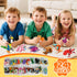 24 Pack Set, 6 8 10 12 Mini Animals Easter Building Block Toy Stocking Stuffers Classroom Prizes Goodie Bags Fillers
